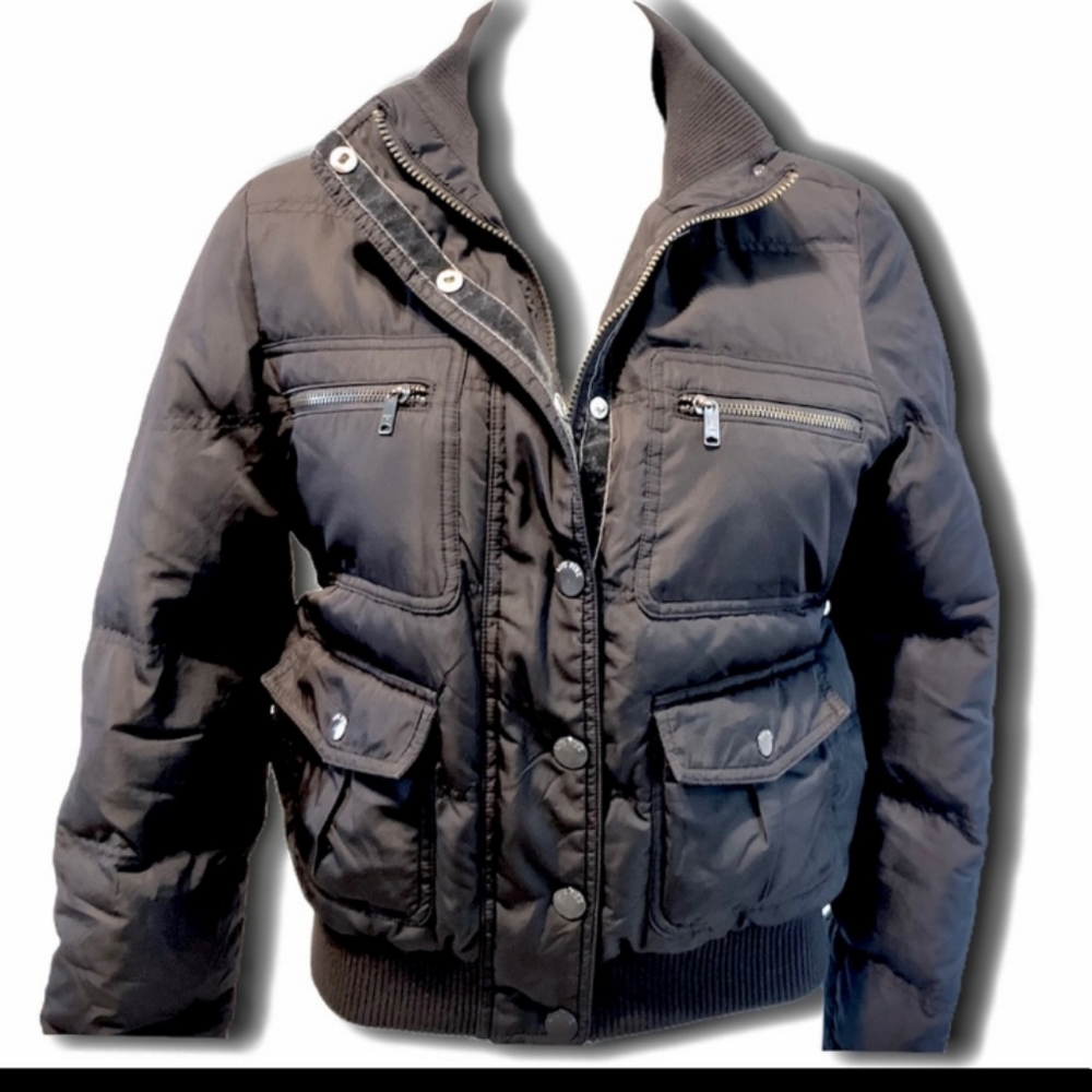 Vs pink puffer jacket